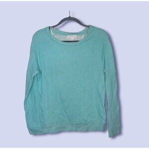 FOREVER 21 Teal Crew Neck Sweater Size L